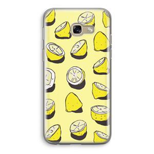 CaseCompany When Life Gives You Lemons...: Samsung Galaxy A5 (2017) Transparant Hoesje