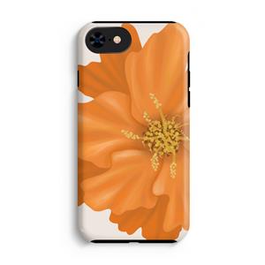 CaseCompany Orange Ellila flower: iPhone 8 Tough Case