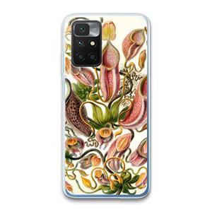CaseCompany Haeckel Nepenthaceae: Xiaomi Redmi 10 Transparant Hoesje