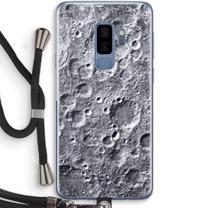 CaseCompany Maanlandschap: Samsung Galaxy S9 Plus Transparant Hoesje met koord