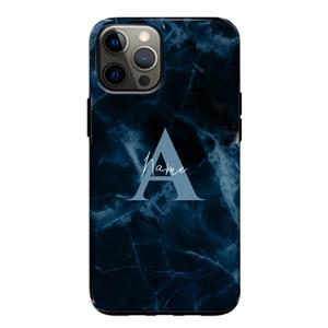 CaseCompany Midnight Marble: iPhone 12 Pro Tough Case