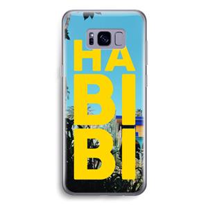 CaseCompany Habibi Majorelle : Samsung Galaxy S8 Transparant Hoesje