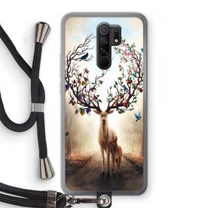 CaseCompany Seasons Change: Xiaomi Redmi 9 Transparant Hoesje met koord