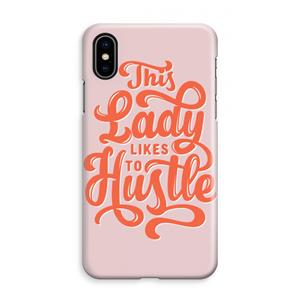 CaseCompany Hustle Lady: iPhone XS Max Volledig Geprint Hoesje