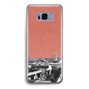 CaseCompany Marrakech Skyline : Samsung Galaxy S8 Transparant Hoesje