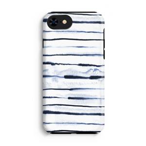 CaseCompany Ink Stripes: iPhone 8 Tough Case