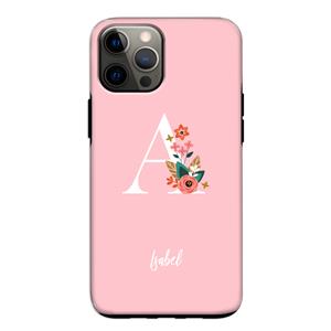 CaseCompany Pink Bouquet: iPhone 12 Pro Tough Case