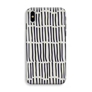 CaseCompany Moroccan stripes: iPhone XS Tough Case