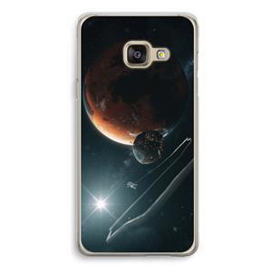 CaseCompany Mars Renaissance: Samsung Galaxy A3 (2016) Transparant Hoesje