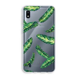 CaseCompany Lange bladeren: Samsung Galaxy A10 Transparant Hoesje