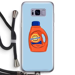 CaseCompany Ultra Sensitive: Samsung Galaxy S8 Plus Transparant Hoesje met koord