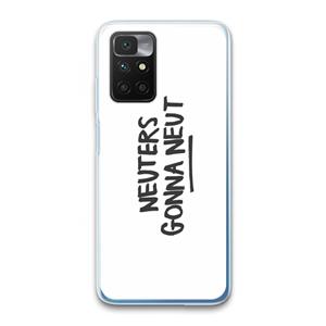 CaseCompany Neuters: Xiaomi Redmi 10 Transparant Hoesje