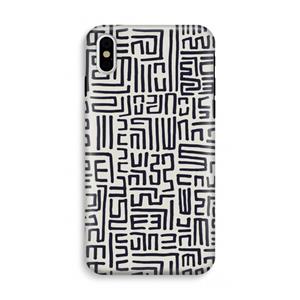 CaseCompany Moroccan Print: iPhone XS Tough Case