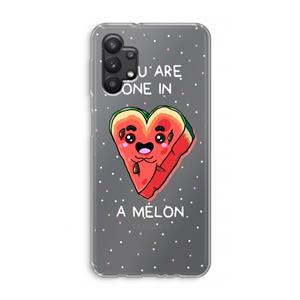 CaseCompany One In A Melon: Samsung Galaxy A32 5G Transparant Hoesje