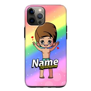 CaseCompany Chibi Maker man: iPhone 12 Pro Tough Case