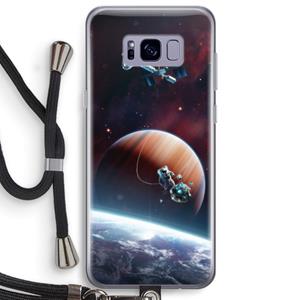 CaseCompany Examiner: Samsung Galaxy S8 Plus Transparant Hoesje met koord