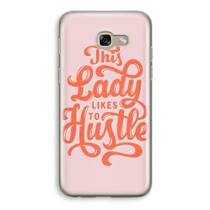 CaseCompany Hustle Lady: Samsung Galaxy A5 (2017) Transparant Hoesje