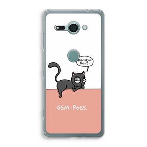 CaseCompany GSM poes: Sony Xperia XZ2 Compact Transparant Hoesje