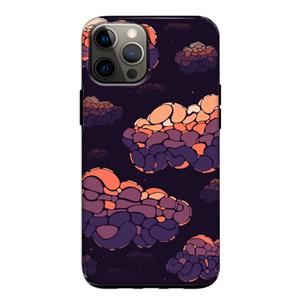 CaseCompany Patroon Wolken: iPhone 12 Pro Tough Case