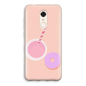CaseCompany Donut: Xiaomi Redmi 5 Transparant Hoesje