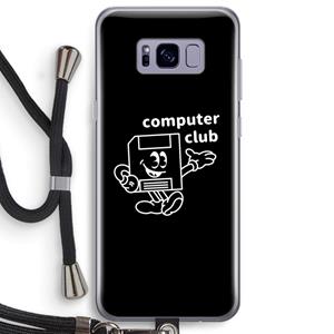 CaseCompany Floppyhead: Samsung Galaxy S8 Plus Transparant Hoesje met koord