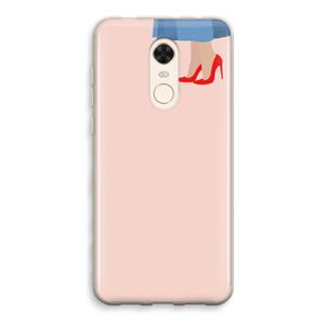 CaseCompany High heels: Xiaomi Redmi 5 Transparant Hoesje
