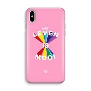 CaseCompany Het Leven Is Mooi: iPhone XS Tough Case