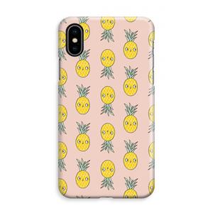 CaseCompany Ananas: iPhone XS Max Volledig Geprint Hoesje
