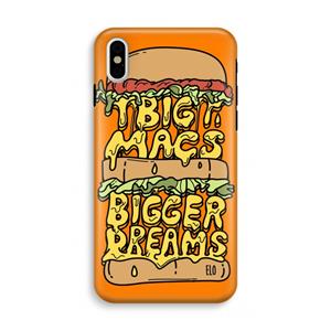 CaseCompany Big Macs Bigger Dreams: iPhone XS Tough Case