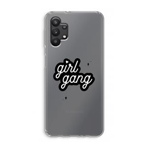 CaseCompany Girl Gang: Samsung Galaxy A32 5G Transparant Hoesje