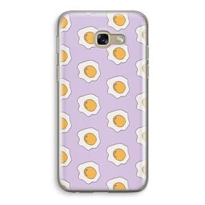 CaseCompany Bacon to my eggs #1: Samsung Galaxy A5 (2017) Transparant Hoesje