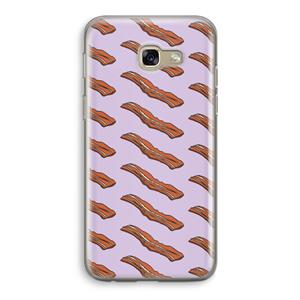 CaseCompany Bacon to my eggs #2: Samsung Galaxy A5 (2017) Transparant Hoesje