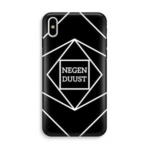 CaseCompany Negenduust geometrisch: iPhone XS Tough Case