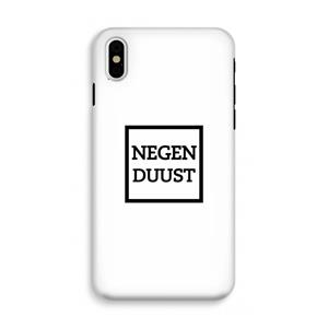 CaseCompany Negenduust vierkant: iPhone XS Tough Case