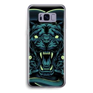CaseCompany Cougar and Vipers: Samsung Galaxy S8 Transparant Hoesje
