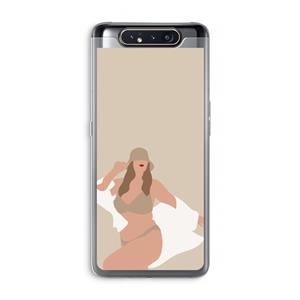 CaseCompany One of a kind: Samsung Galaxy A80 Transparant Hoesje