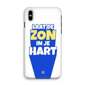 CaseCompany Laat de zon in je hart: iPhone XS Tough Case