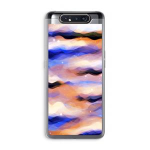 CaseCompany Donkere Wolken: Samsung Galaxy A80 Transparant Hoesje