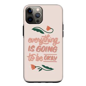 CaseCompany Optimistic flower girl: iPhone 12 Pro Tough Case