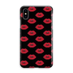 CaseCompany Lips: iPhone XS Max Volledig Geprint Hoesje