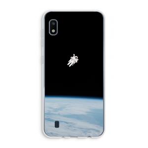 CaseCompany Alone in Space: Samsung Galaxy A10 Transparant Hoesje