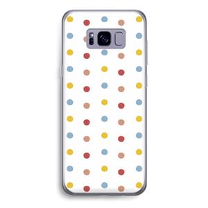 CaseCompany Bollen: Samsung Galaxy S8 Transparant Hoesje