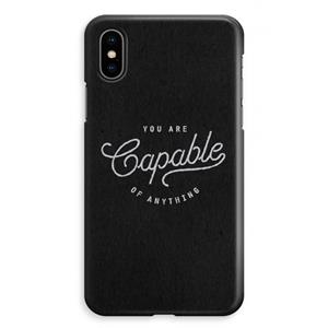 CaseCompany Capable: iPhone XS Max Volledig Geprint Hoesje
