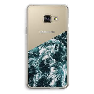 CaseCompany Zee golf: Samsung Galaxy A3 (2016) Transparant Hoesje