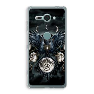 CaseCompany Sinister Wings: Sony Xperia XZ2 Compact Transparant Hoesje