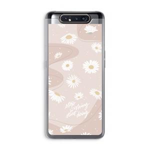 CaseCompany Daydreaming becomes reality: Samsung Galaxy A80 Transparant Hoesje