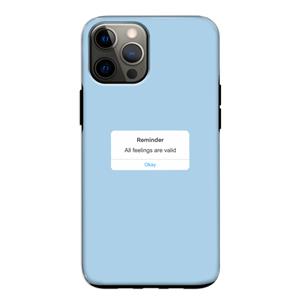 CaseCompany Reminder: iPhone 12 Pro Tough Case