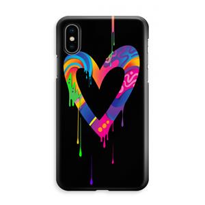 CaseCompany Melts My Heart: iPhone XS Max Volledig Geprint Hoesje