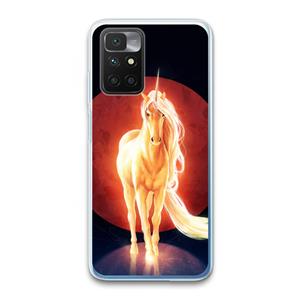 CaseCompany Last Unicorn: Xiaomi Redmi 10 Transparant Hoesje