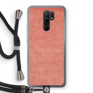 CaseCompany Marrakech Walls: Xiaomi Redmi 9 Transparant Hoesje met koord